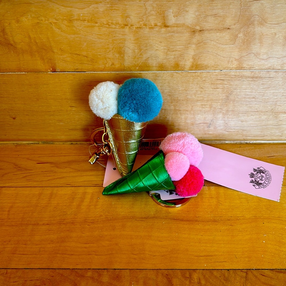Juicy couture key or bag chains